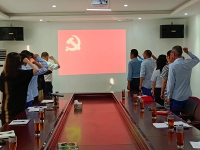 不忘初心，砥礪前行——?jiǎng)?chuàng)輝電氣黨支部開(kāi)展“對(duì)黨說(shuō)句心里話(huà)”主題黨日活動(dòng)